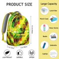 thumbnail image 6 of Marijuana Print University Backpack for Presentations - Durable Student Bookbag with Laptop Sleeve, Trendy Daypack for School and Campus, Special Gift for Lovers, 6 of 6