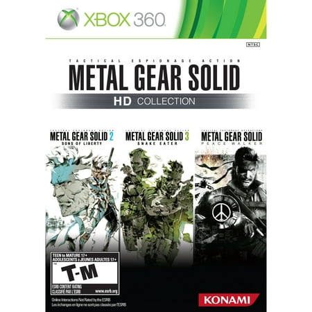 Metal Gear Solid HD Collection, Konami, Xbox 360, [Physical], 083717301325