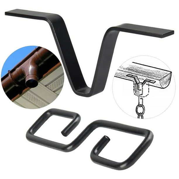 XINHUADSH 1 Set Rain Chain Hook Universal Good Hardness Hanging Easy