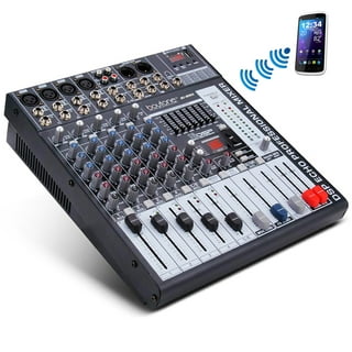  JUST MIXER Audio Mixer - Battery/USB Powered Portable Pocket Audio  Mixer w/ 3 Stereo Channels (3.5mm) Plus On/Off Switch/Orange : Musical  Instruments