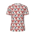 thumbnail image 5 of Wukai Roosters Print Men's Short-Sleeved Mesh T-Shirt,Quick-Dry Short Sleeve Workout T-Shirt-XX-Large, 5 of 8