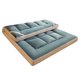 thumbnail image 2 of Uuiauoio Floor Mattress Foldable & Portable Roll Up Futon Mattress Tatami Mat,Foldable Design for Easy Storage, Breathable and Moisture-Wicking Sleep Surface, 2 of 9