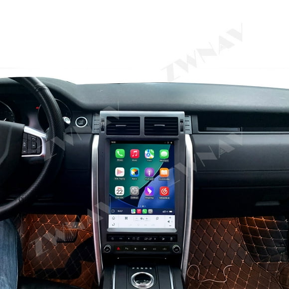 ZWNAV 12.1 inch Car Radio Android 14 GPS Navi Car Auto Radio Screen for Land Rover Discovery Sport 2016-2020 Multimedia Player Carplay Tape Recorder