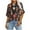 Brown, variant on Summer Tops for Women 2025 Trendy Plus Blouses for Women Fashion 2025 Summer Generic Brand Tops for Women