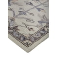 thumbnail image 4 of 8' X 10' Ivory And Gray Wool Floral Tufted Handmade Stain Resistant Area Rug, 4 of 5