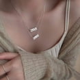 thumbnail image 5 of Year Pendant Necklace for Women Stylish Year Pendant Collarbone Chain for Lady Friend Women Couple Choker, 5 of 8
