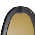 thumbnail image 4 of CosmoLiving by Cosmopolitan 12" x 59" Black Slim Wavy Abstract Wall Mirror, 4 of 14