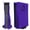 Galaxy Purple, variant on Replacement Faceplate Cover Compatible with PS5 Disc Edition Console, Cooling Vent Side Plates, Anti-Scratch Protective Shell, ABS Console Cover