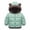 Green, variant on Infant Baby Winter Cute Hooded Jacket, Toddler Boys Girl Warm Fleece Windproof Outerwear with Pockets New Winter Oversized Outerwear Jackets Black 2-3 Years