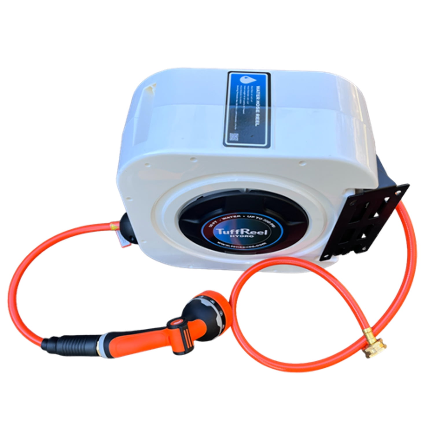 Tenax TuffReel Hydro 50 FT Retractable Water Hose Reel