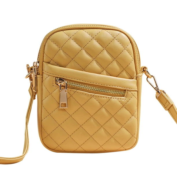 Bolso bandolera para mujer, bolso de hombro de piel para teléfono móvil, pequeño bolso cruzado con correa ajustable para el hombro, bolso para móvil, cartera para teléfono móvil, monedero