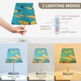 thumbnail image 4 of Vibrant Cartoon Butterflies Desk Lamp LED Table Nightstand Lamps with 3 Color Temperatures for Home Bedroom Living Room Decor 8x12, 4 of 8