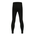 thumbnail image 4 of Letdown Men's Traditional Thermal Long Johns Underwear Long Sleeve Solid Breathable Warm Base Layer Long Johns Set Base Layer Cold Weather Top Bottom (a-Black, XXL), 4 of 6
