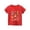 Watermelon Red, variant on Gyujnb Kids Boys T Shirt with "God Says I Am" Watercolor Dinosaur Print Short Sleeve Crew Neck Casual Cotton Top,3-4 Years