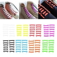 thumbnail image 4 of Yingyy 12 Pcs/ensemble Lacets Unisexes Sans Nœud Lacets Élastiques licone, 4 of 6