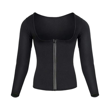 

Neoprene Shirt Corset Sauna Suit Jacket Tops Body Shaper 3XL