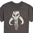 thumbnail image 3 of Star Wars - The Mandalorian Mando Icon - Men's Short Sleeve Graphic T-Shirt, 3 of 5