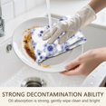 thumbnail image 5 of 2 Pcs Pioneer Flower Floral Print Pattern Kitchen Towels, Funny Microfiber Dish Towel Set, 18" X 26" Tea Towels, 5 of 6