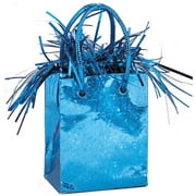Gift Bag Shaped Balloon Weight, Baby Blue, 1ct