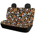 thumbnail image 2 of Pzuqiu Skull Daisy Car Seat Covers Full Set Breathable Car Decor Accessories, Easy to Install, Suitable for SUV Seats Sedan Seats, Fit for Cars most Cars, 2 of 10