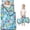 Pioneer Flower Floral Print Pattern-2, variant on Pioneer Flower Floral Print Pattern Toddler Nap Mat for Teens Preschool Daycare, Teens Sleeping Mat Bag, Toddler Sleeping Bag with Pillow