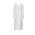 thumbnail image 3 of Audvoi Long Sleeve Button Caftan Maxi Shirt Dress For Women Party Baggy Maxi Dresses Solid Kaftan Loose Cotton Long Dress Loungewear, 3 of 5