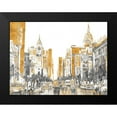 thumbnail image 2 of Pinto, Patricia 24x19 Black Modern Framed Museum Art Print Titled - Golden City, 2 of 5