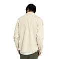 thumbnail image 5 of Victorious Men's Long Sleeve Button Up Denim Shirt DK158 - Sand - 2X-Large, 5 of 6