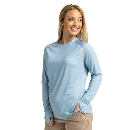 Realtree Fishing Long Sleeve Performance Women s Raglan Shirt