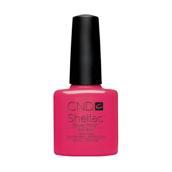 Esmalte de Uñas CND Shellac Power Color Coat Rosa Bikini