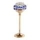 thumbnail image 1 of Candelabro de lujo, candelabro de cristal para velas de pilar, ideal como centro de mesa. 8cmx8cmx26cm, 1 of 8