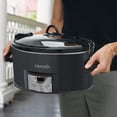 thumbnail image 2 of Crock-Pot 7 Cuartos. Olla de Cocción Lenta con Cuenta Regresiva Programable Cook n' Carry, 2 of 5