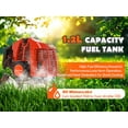 thumbnail image 4 of Floseru 2026 Upgraded 52cc Gas Weed Wacker with 1.2L Fuel Tank, 2-Stroke 2.2KW/8500RPM Weed Eater with Multi-Functional Grass Trimming Tool - String Trimmer, Brush Trimmer for Garden, Yard, 4 of 9