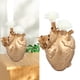 thumbnail image 5 of Jarrón De Corazón, Escultura De Resina, Jarrones Anatómicos Creativos En Forma, 5 of 7