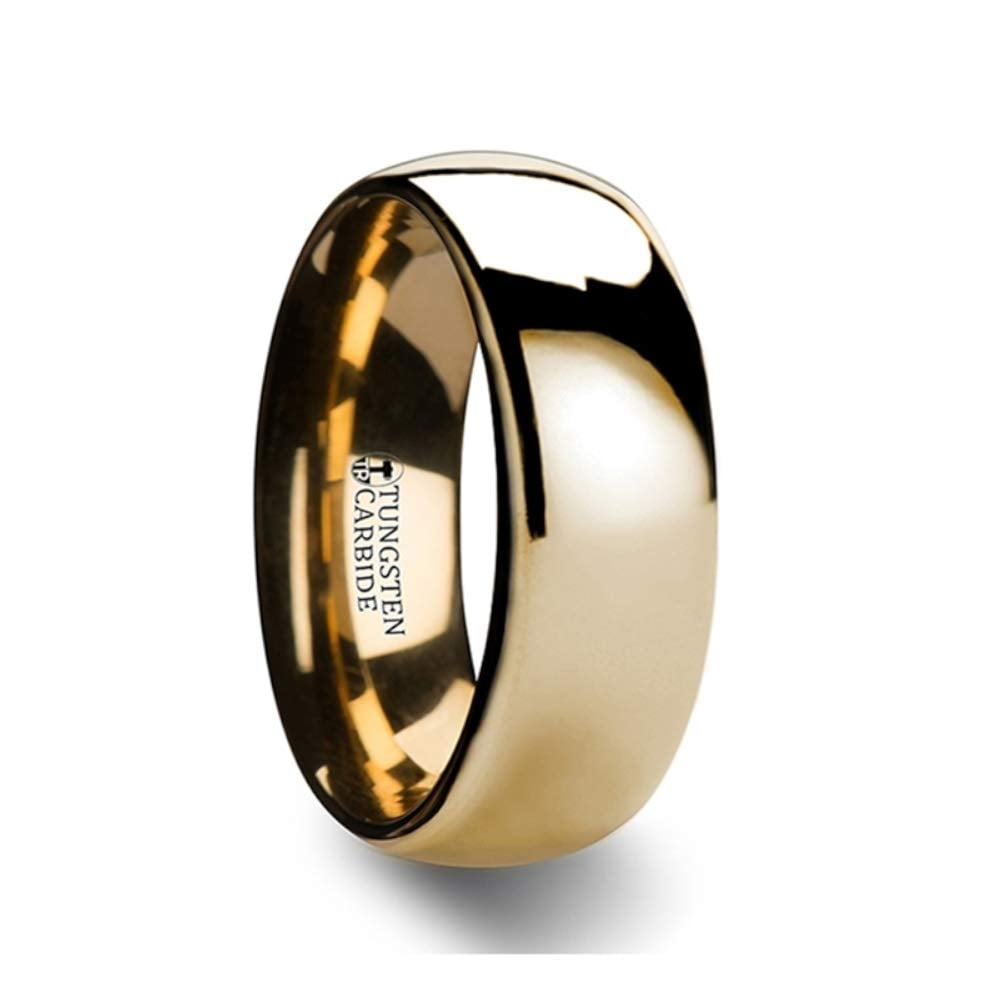 Tungsten Classic Traditional Wedding Engagement Bridal Band Step Edge Dome Ring Tungsten Classic Traditional Wedding Engagement Bridal Band Step Edge Dome Ring