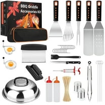 Griddle Accessories Kit, 133 Pcs for Blackstone Camp Chef Professional Griddle Grill Tools Set BBQ Spatula