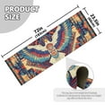 thumbnail image 5 of Yayeee Runner Rug for Bedroom 2'x6' Machine Washable Hallway Non Slip Mat, Beige Geometric Eagle, 5 of 8