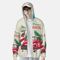 thumbnail image 2 of Kdxio Merry Christmas 1 Print Women Men Sun Protection UPF 50+ Jackets Zip Up Long Sleeve Hoodie Hiking Lightweight with Pockets, 2 of 7