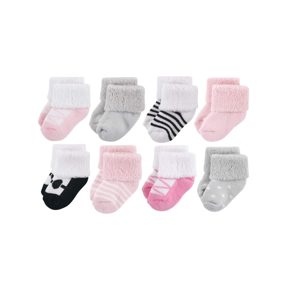 Luvable Friends Socks, 8pack (Baby Girls)
