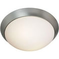 thumbnail image 1 of 20625-BS-OPL Cobalt 2 Light Flush Mount - Brushed Steel, 1 of 1