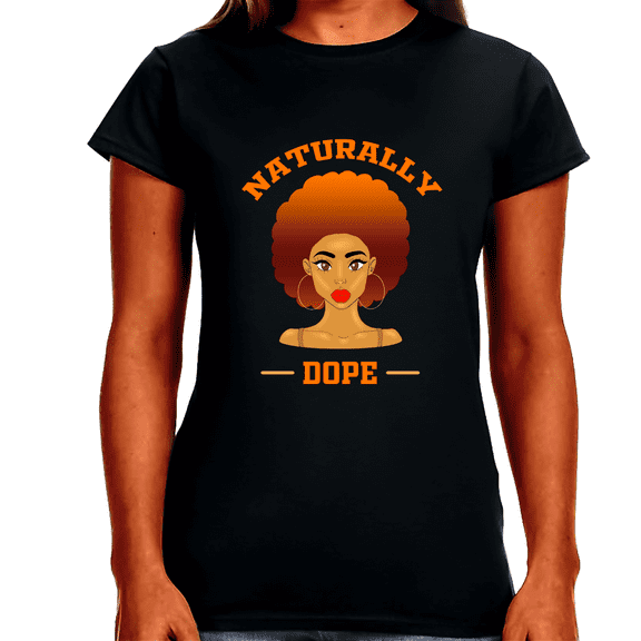 Black History Melanin T-shirt for Women Freedom Day Womens Black Pride Tee