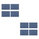 thumbnail image 4 of Manteles individuales de lino Billuyoard 4 piezas Azul oscuro, 4 of 6