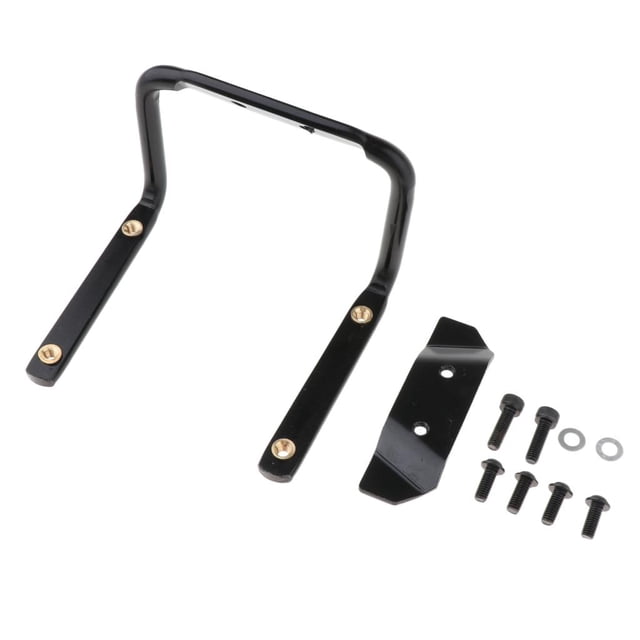 Adaptador para portabidón doble para tija de sillín de bicicleta de montaña Negro