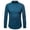 Green, variant on Lilgiuy Men Casual Solid Fashion Stand-up Collar Variable Sleeve Pullover Length Long Sleeve Shirt Blouse for Gym Workout Jogging Beach