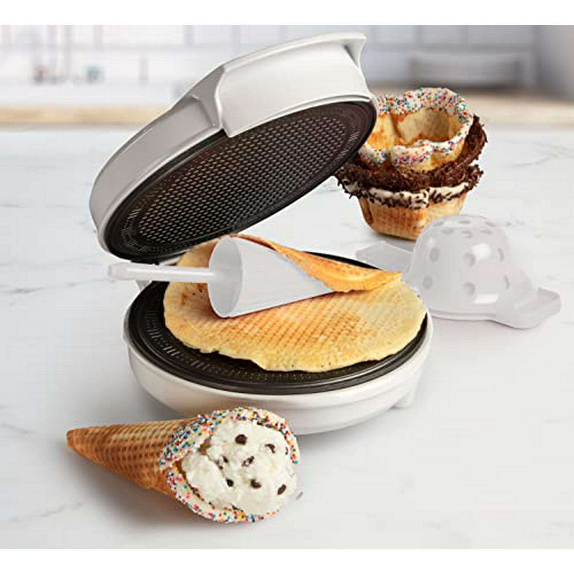 CucinaPro Waffle Cone Bowl Maker Walmart