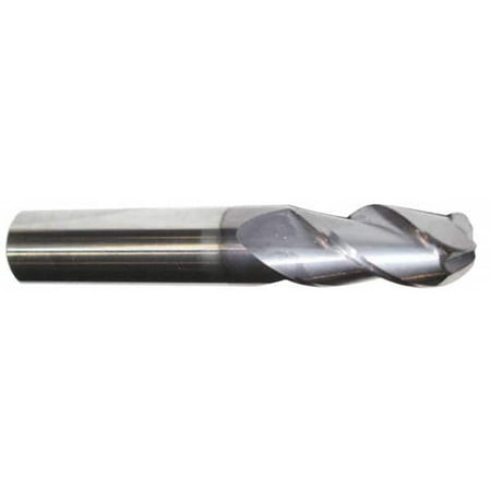 

Accupro 3/4 Diam 3 LOC 3 Flute Solid Carbide Ball End Mill AlTiN Finish Single End 6 OAL 3/4 Shank Diam Spiral Flute