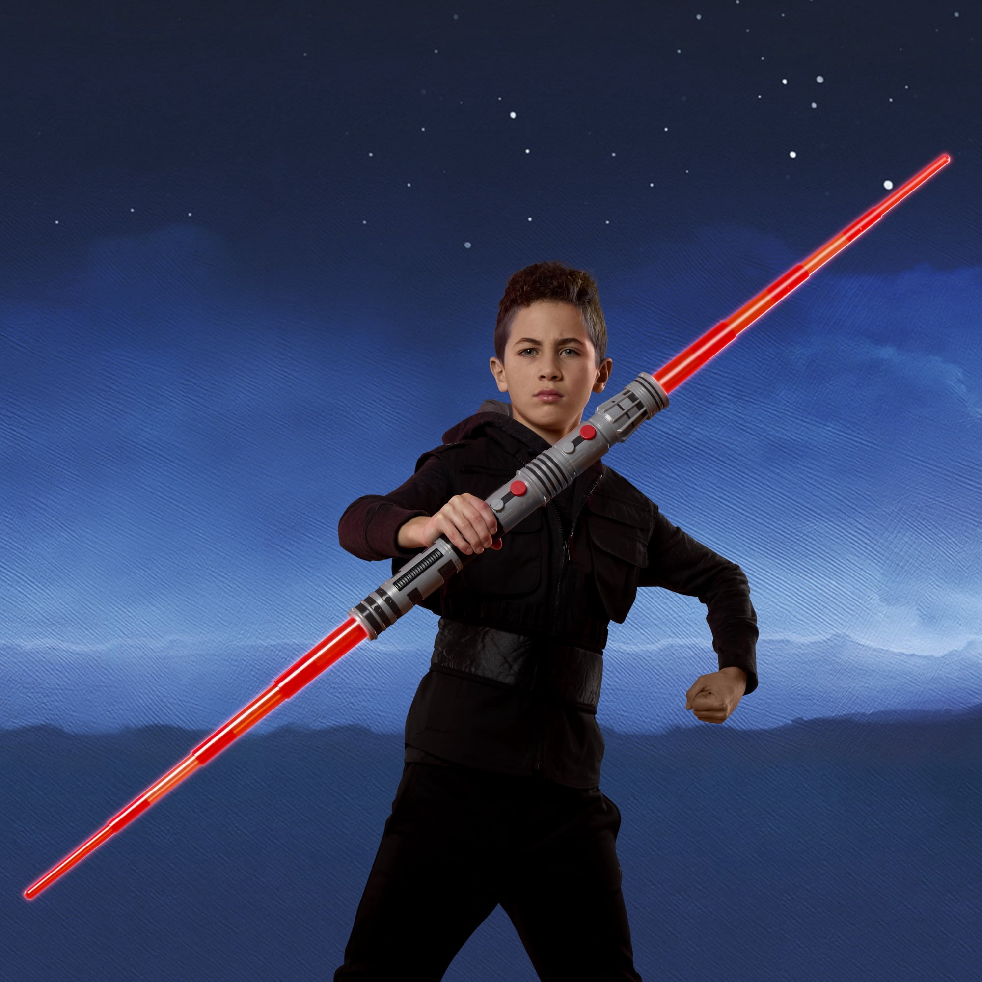 Star Wars Darth Maul Electronic Double-Bladed Lightsaber, Star Wars Toys