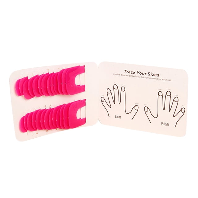 Soidarity 26 unids/set de esmalte de uñas, Clip antidesbordamiento, Protector de abrazadera para manicura, herramienta de manicura DIY Juegos de manicura