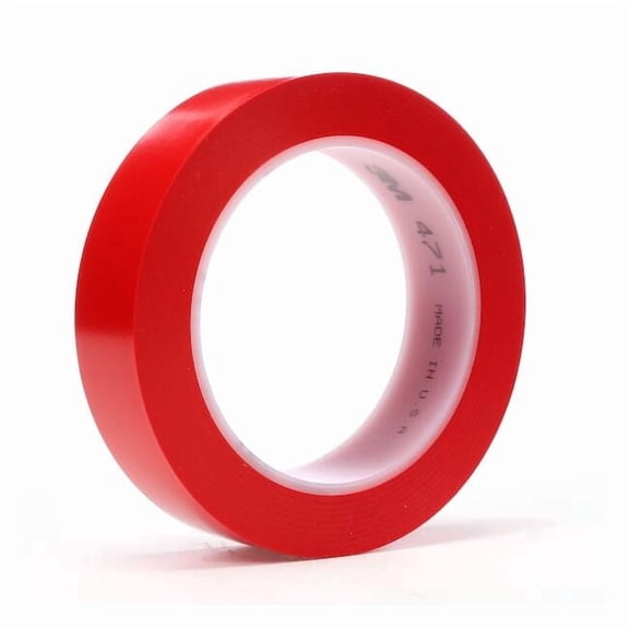 3m Floor Marking Tape, vinyl, No Legend, 5.20 mil Thickness 471
