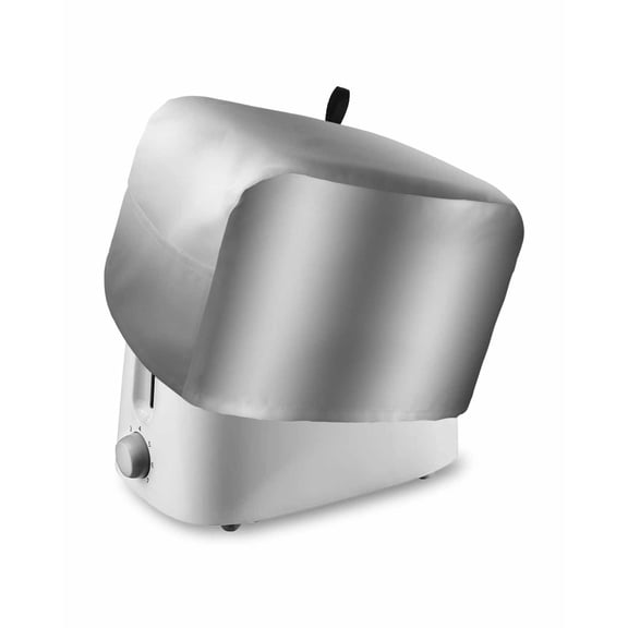Toaster Cover 4 Slice Grey Toaster Oven Cover with Pockets Abstract Gradient Color Dustproof Bakeware Protector Small Kitchen Appliance Dust Covers and Fingerprint Protection